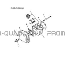 Cylinder pour Can-am Toutes les cylindrées 2002 strokes