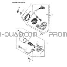 Generator pour Can-am Toutes les cylindrées 2002 strokes
