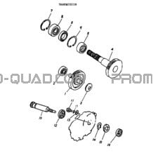 Transmission 170-11 pour Can-am Toutes les cylindrées 2002 strokes