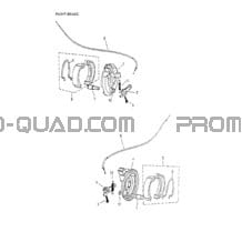 Front Brake 170-19 pour Can-am Toutes les cylindrées 2002 strokes