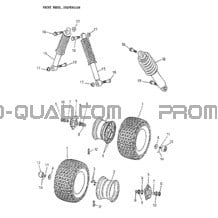Front Wheel pour Can-am Toutes les cylindrées 2002 strokes