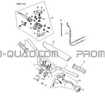 Handlebar 170-21 pour Can-am Toutes les cylindrées 2002 strokes