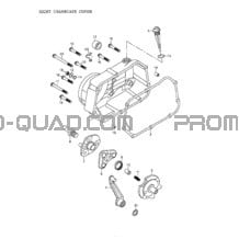 Right Crankcase Cover 172-05 pour Can-am Toutes les cylindrées 2002 strokes