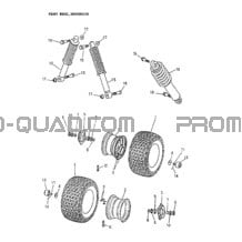 Front Wheel pour Can-am Toutes les cylindrées 2002 strokes