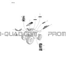 Decals 172-28 pour Can-am Toutes les cylindrées 2002 strokes