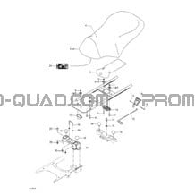 Siège pour Can-am Toutes les cylindrées 2002 Quest
