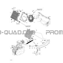 Système De Refroidissement pour Can-am Toutes les cylindrées 2002 Quest XT