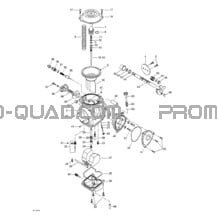 Carburateurs pour Can-am Toutes les cylindrées 2002 Quest XT