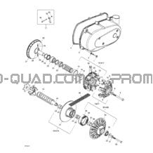 Poulie et Courroie pour Can-am Toutes les cylindrées 2002 Quest XT