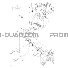 Réservoir Essence pour Can-am Toutes les cylindrées 2002 Traxter Autoshift