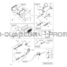 Câblage Principal Et Accessoires Électriques pour Can-am Toutes les cylindrées 2002 Traxter XL