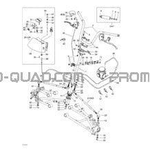 Système Direction pour Can-am Toutes les cylindrées 2002 Traxter XL
