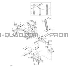 Suspension Avant pour Can-am Toutes les cylindrées 2002 Traxter XT