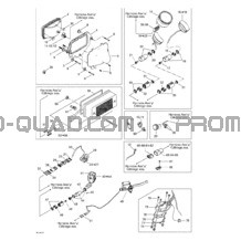 Câblage Principal Et Accessoires Électriques pour Can-am Toutes les cylindrées 2002 Traxter XT