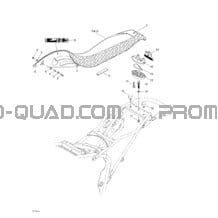 Siège pour Can-am Toutes les cylindrées 2003 DS 650 Baja