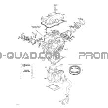 Cylindre pour Can-am Toutes les cylindrées 2003 DS 650