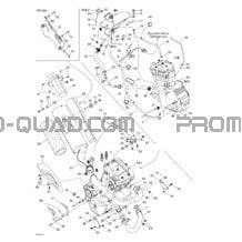 Système Échappement Et Moteur pour Can-am Toutes les cylindrées 2003 DS 650
