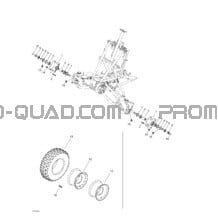 Système Entraînement Avant pour Can-am Toutes les cylindrées 2003 DS 650