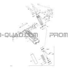 Suspension Arrière pour Can-am Toutes les cylindrées 2003 DS 650