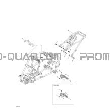 Châssis pour Can-am Toutes les cylindrées 2003 DS 650
