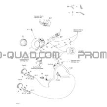 Système Électrique 2 pour Can-am Toutes les cylindrées 2003 DS 650