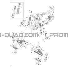 Suspension Avant pour Can-am Toutes les cylindrées 2003 Outlander 400
