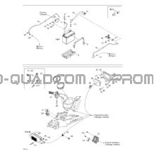 Batterie Et Accessoires Électriques pour Can-am Toutes les cylindrées 2003 Outlander 400