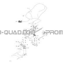 Siège pour Can-am Toutes les cylindrées 2003 Quest 650