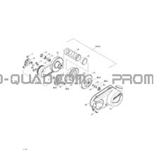 Poulie pour Can-am Toutes les cylindrées 2003 Rally