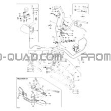 Système Direction pour Can-am Toutes les cylindrées 2003 Traxter Autoshift Std