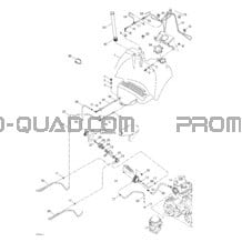 Réservoir Essence pour Can-am Toutes les cylindrées 2003 Traxter Autoshift XT