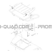 Compartiment Avant pour Can-am Toutes les cylindrées 2003 Traxter Autoshift XT