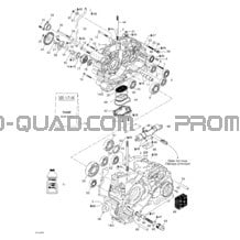 Carter pour Can-am Toutes les cylindrées 2003 Traxter Max