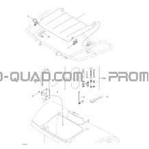 Compartiment Avant pour Can-am Toutes les cylindrées 2003 Traxter Max