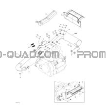 Système Échappement pour Can-am Toutes les cylindrées 2003 Traxter XL