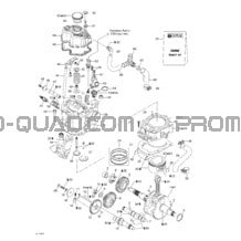 Vilebrequin pour Can-am Toutes les cylindrées 2003 Traxter XL