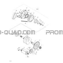 Démarreur À Rappel pour Can-am Toutes les cylindrées 2003 Traxter XL