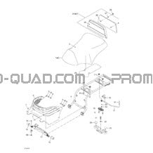 Siège pour Can-am Toutes les cylindrées 2003 Traxter XL