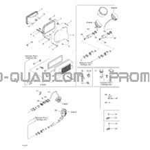 Câblage Principal Et Accessoires Électriques pour Can-am Toutes les cylindrées 2003 Traxter XL