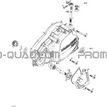 Carter Et Couvercle Embrayage pour Can-am Toutes les cylindrées 2004 DS 650 DS 650 Baja X