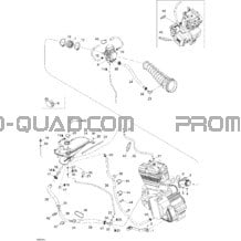 Moteur 2 pour Can-am Toutes les cylindrées 2004 DS 650 DS 650 Baja X