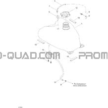 Système Alimentation pour Can-am Toutes les cylindrées 2004 DS 650 DS 650 Baja X
