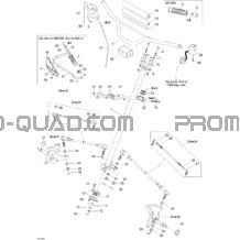 Système Direction pour Can-am Toutes les cylindrées 2004 DS 650 DS 650 Baja X