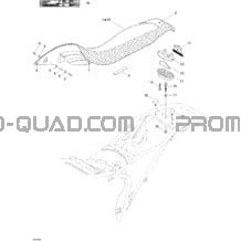 Siège pour Can-am Toutes les cylindrées 2004 DS 650 DS 650 Baja X