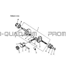Vilebrequin et Pistons pour Can-am Toutes les cylindrées 2004 strokes