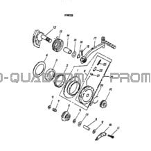 Démarreur pour Can-am Toutes les cylindrées 2004 strokes