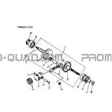 Vilebrequin et Pistons pour Can-am Toutes les cylindrées 2004 strokes