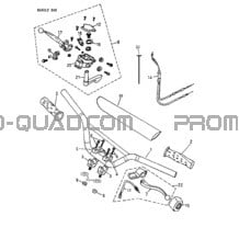 Guidon pour Can-am Toutes les cylindrées 2004 strokes