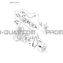 Starting Motor pour Can-am Toutes les cylindrées 2004 strokes