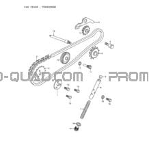 Cam Chain pour Can-am Toutes les cylindrées 2004 strokes